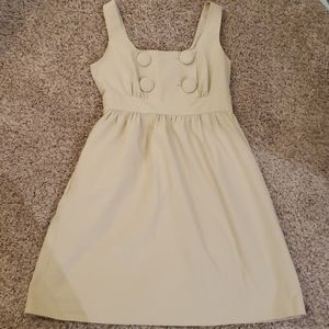 Cream colored dress